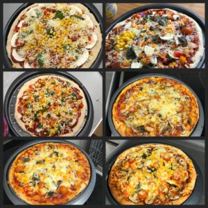 321Cook! Various pizzas